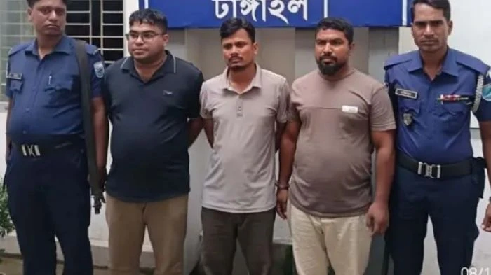 টাঙ্গাইলে ঠিকাদারের ওপর সন্ত্রাসী হামলা, যুবলীগ নেতাসহ গ্রেপ্তার ৩
